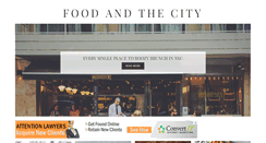 Desktop Screenshot of foodandnewyorkcity.com